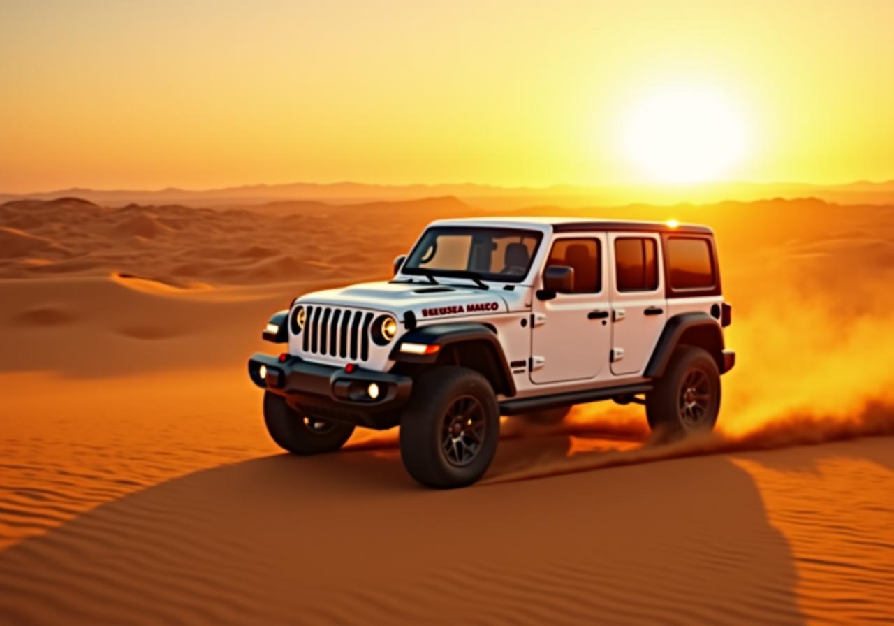 Safari in jeep al tramonto tra le dune
